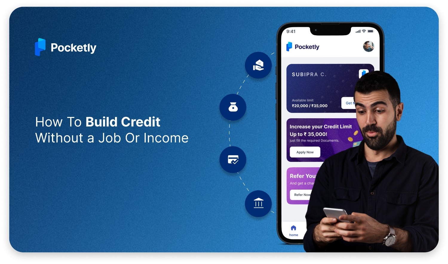 How To Build Credit Without A Job Or Income