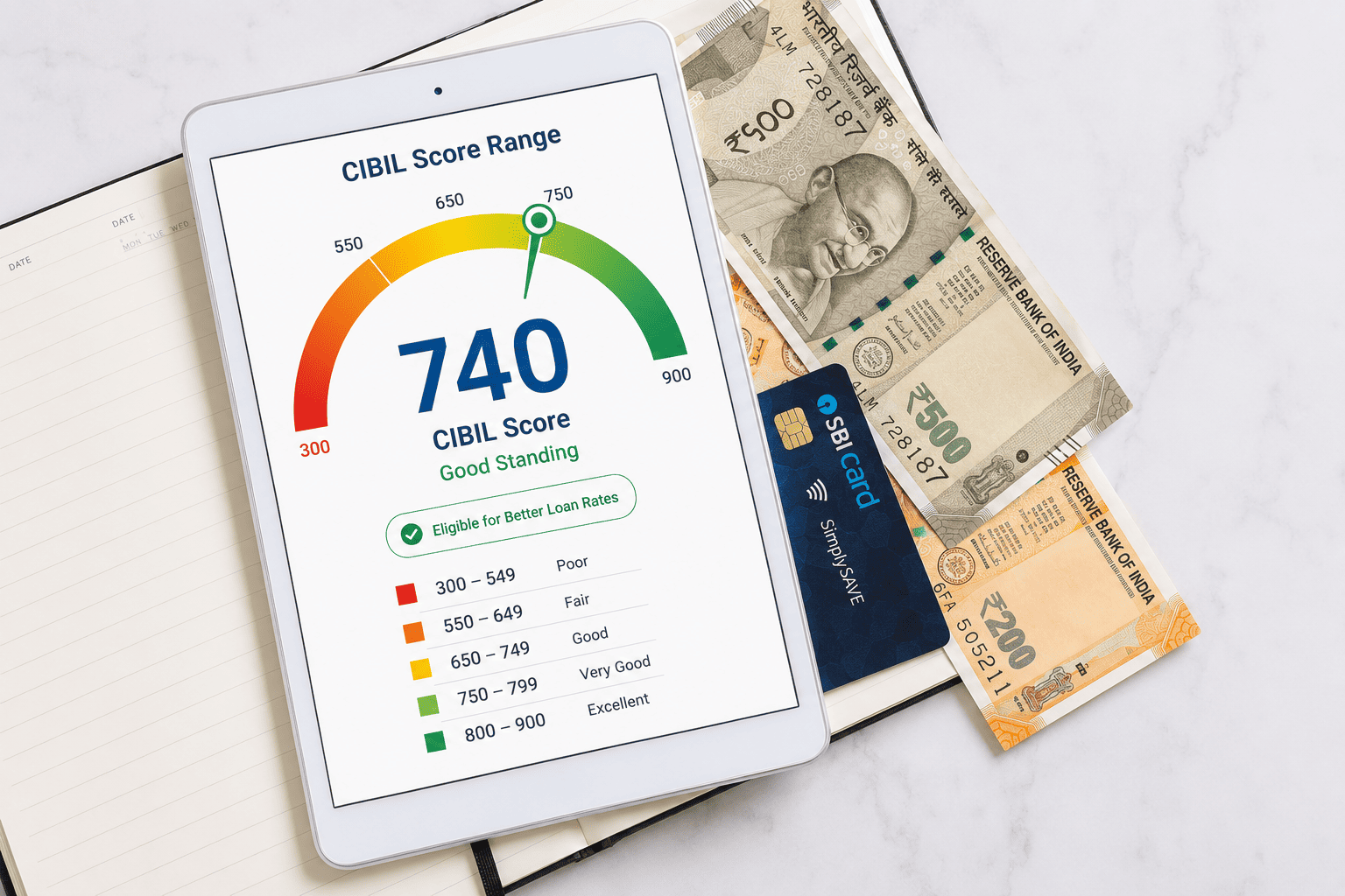 740 CIBIL Score Meaning: Approval Odds, Borrowing Benefits, and Reasons for Rejection