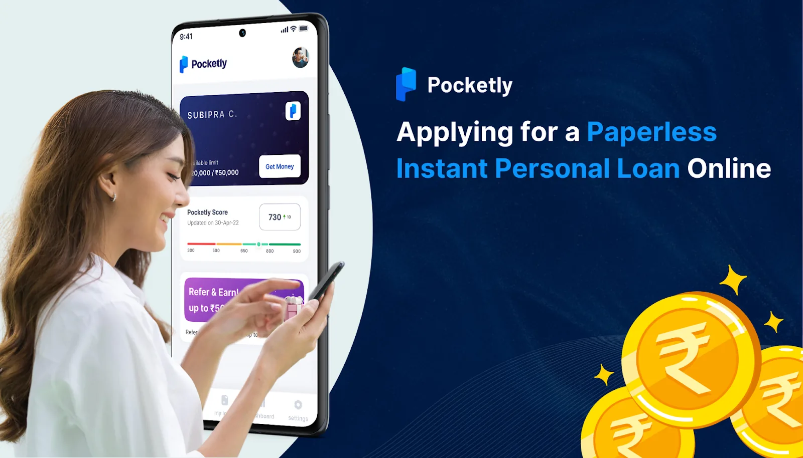 Applying for a Paperless Instant Personal Loan Online