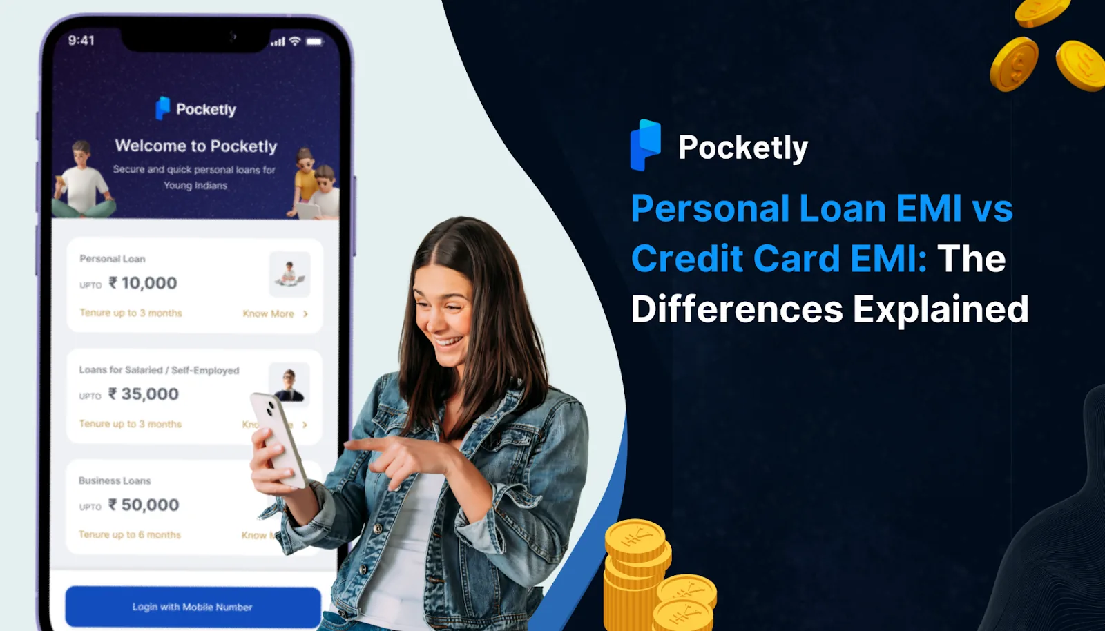 Personal Loan EMI vs Credit Card EMI: The Differences Explained